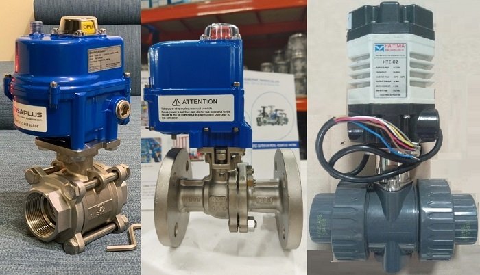 van bi điều khiển điện DN15