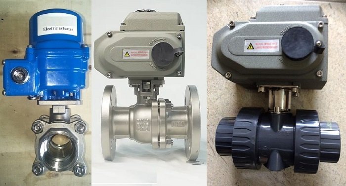van bi điều khiển điện DN20